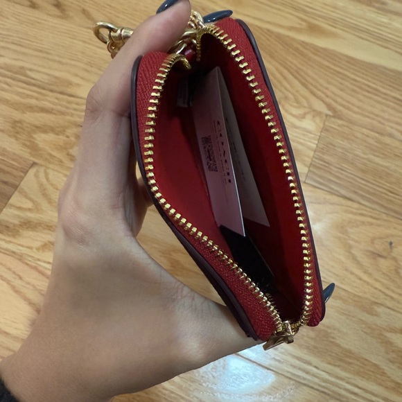 NWT coach Zip Card Case - Picture 6 of 6